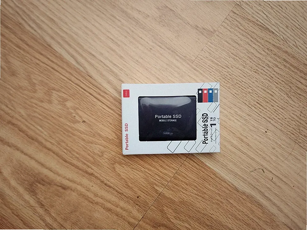 Portable SSD 1TB Hard Drive Dual Storage Brand New