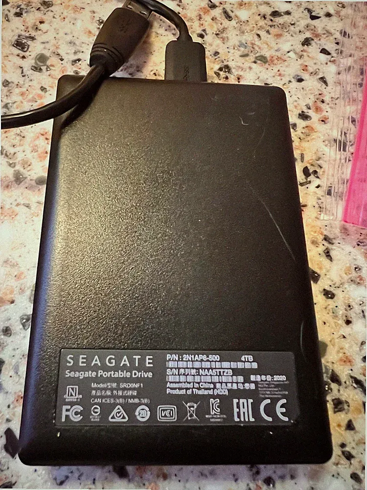 Seagate Portable 4TB External Hard Drive hdd