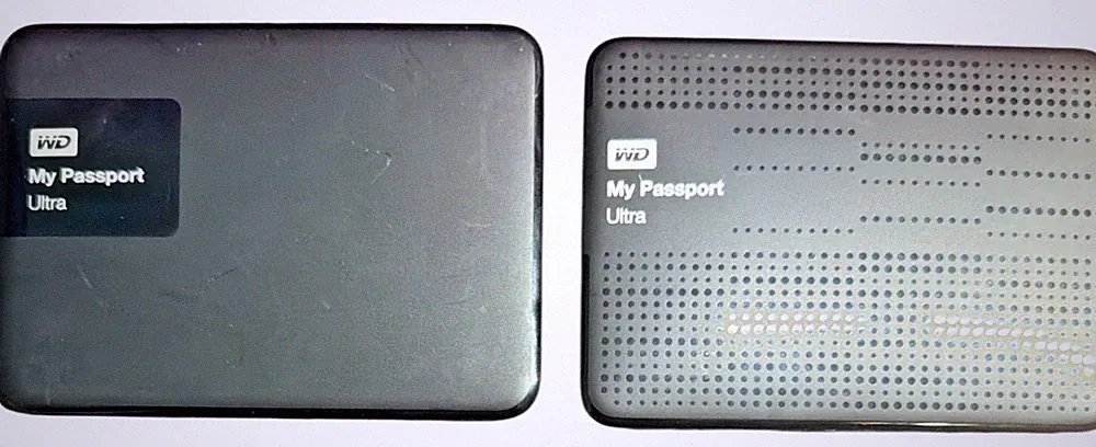 WD My Passport Ultra Portable External Hard Drive 500 GB no cable